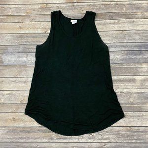 LuLaRoe Black Tank Top Size XL